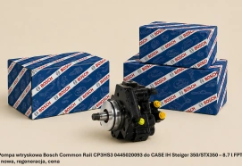 Pompa wtryskowa Bosch Common Rail CP3HS3 0445020093 do CASE IH Steiger 350/STX350 – 8.7 l FPT - nowa, regeneracja, cena