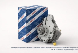 Pompa wtryskowa Bosch Common Rail CP3S3 0445010099 do Renault Espace IV, 2.0 dCi - nowa, regeneracja, cena