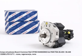 Pompa wtryskowa Bosch Common Rail CP3S3 0445020023 do MAN TGA 28.430 / 28.440 – D2066 LF01/LF11 - nowa, regeneracja, cena
