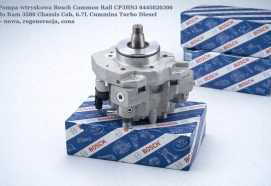 Pompa wtryskowa Bosch Common Rail CP3HS3 0445020300 do Ram 3500 Chassis Cab, 6.7L Cummins Turbo Diesel - nowa, regeneracja, cena