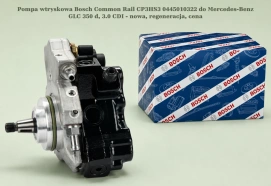 Pompa wtryskowa Bosch Common Rail CP3HS3 0445010322 do Mercedes-Benz GLC 350 d, 3.0 CDI - nowa, regeneracja, cena