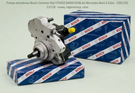 Pompa wtryskowa Bosch Common Rail CP3HS3 0445010246 do Mercedes-Benz S-Class - S350 CDI, 3.0 CDI - nowa, regeneracja, cena