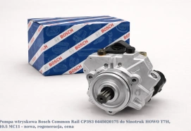 Pompa wtryskowa Bosch Common Rail CP3S3 0445020201 do Sinotruk HOWO T7H, 10.5 MC11 - nowa, regeneracja, cena