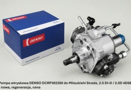 Pompa wtryskowa DENSO DCRP302350 do Mitsubishi Strada, 2.5 DI-D / 2.5D 4D56 - nowa, regeneracja, cena