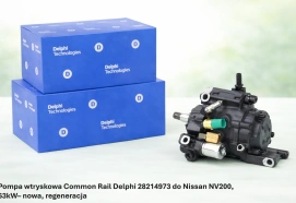 Pompa wtryskowa Common Rail Delphi 28214973 do Nissan NV200, 63kW– nowa, regeneracja
