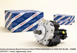 Pompa wtryskowa Bosch Common Rail CP3S3 0445020023 do MAN TGA 39.430 – D2066 LF01/LF11 - nowa, regeneracja, cena