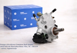 Pompa wtryskowa Common Rail Delphi 28257495 do Mercedes-Benz Vito, 70 – 140 kW – nowa, regeneracja