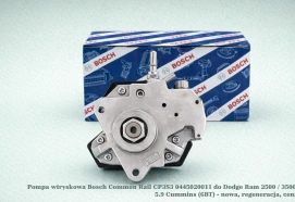 Pompa wtryskowa Bosch Common Rail CP3S3 0445020011 do Dodge Ram 2500 / 3500, 5.9 Cummins (6BT) - nowa, regeneracja, cena