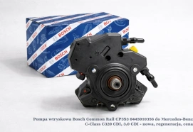 Pompa wtryskowa Bosch Common Rail CP3S3 0445010356 do Mercedes-Benz C-Class C320 CDI, 3.0 CDI - nowa, regeneracja, cena