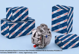Pompa wtryskowa Bosch Common Rail CP3HS3 0445020109 do Komatsu PC220LC-8 – Komatsu SAA6D107E-1 - nowa, regeneracja, cena
