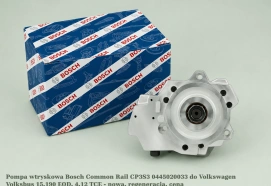 Pompa wtryskowa Bosch Common Rail CP3S3 0445020033 do Volkswagen Volksbus 15.190 EOD, 4.12 TCE - nowa, regeneracja, cena