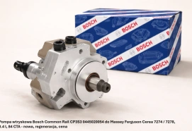 Pompa wtryskowa Bosch Common Rail CP3S3 0445020054 do Massey Ferguson Cerea 7274 / 7278, 8.4 l, 84 CTA - nowa, regeneracja, cena