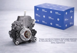 Pompa wtryskowa Common Rail Delphi 28447441 do Mercedes-Benz C-Class C220, 2.2 CDI, 125 kW – nowa, regeneracja