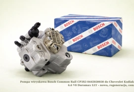 Pompa wtryskowa Bosch Common Rail CP3S3 0445020030 do Chevrolet Kodiak, 6.6 V8 Duramax LLY - nowa, regeneracja, cena