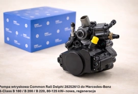Pompa wtryskowa Common Rail Delphi 28252613 do Mercedes-Benz B-Class B 180 / B 200 / B 220, 80-125 kW– nowa, regeneracja