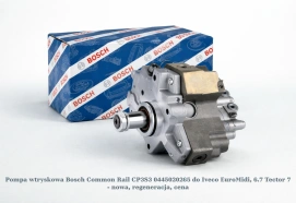 Pompa wtryskowa Bosch Common Rail CP3S3 0445020265 do Iveco EuroMidi, 6.7 Tector 7 - nowa, regeneracja, cena