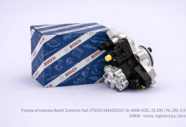 Pompa wtryskowa Bosch Common Rail CP3HS3 0445020167 do MAN HOCL 18.290 / NL 290, 6.9 D0836 - nowa, regeneracja, cena