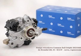 Pompa wtryskowa Common Rail Delphi 28231666 do Hyundai i20, 55 - 66 kW – nowa, regeneracja