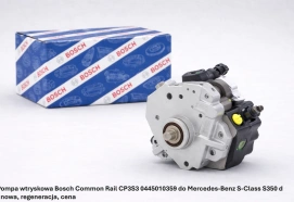 Pompa wtryskowa Bosch Common Rail CP3S3 0445010359 do Mercedes-Benz S-Class S350 d - nowa, regeneracja, cena