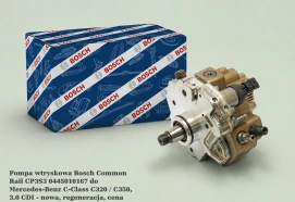 Pompa wtryskowa Bosch Common Rail CP3S3 0445010167 do Mercedes-Benz C-Class C320 / C350, 3.0 CDI - nowa, regeneracja, cena