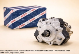 Pompa wtryskowa Bosch Common Rail CP3S3 0445020075 do MAN TGA / TGS / TGX 320, 10.5 l, D2066 - nowa, regeneracja, cena