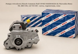Pompa wtryskowa Bosch Common Rail CP3S3 0445010334 do Mercedes-Benz ML 400 CDI, 4.0 V8 CDI - nowa, regeneracja, cena