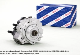 Pompa wtryskowa Bosch Common Rail CP3S3 0445020060 do MAN TGL 8.240, 6.9 l, D0836 LFL 40 / 50 / 53 - nowa, regeneracja, cena