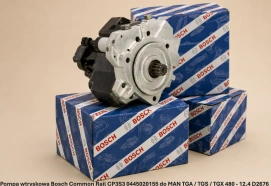 Pompa wtryskowa Bosch Common Rail CP3S3 0445020155 do MAN TGA / TGS / TGX 480 - 12.4 D2676 - nowa, regeneracja, cena