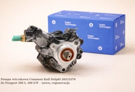 Pompa wtryskowa Common Rail Delphi 28212378 do Peugeot 308 I, 100 kW – nowa, regeneracja