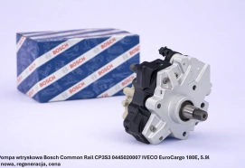 Pompa wtryskowa Bosch Common Rail CP3S3 0445020007 IVECO EuroCargo 180E, 5.9l - nowa, regeneracja, cena
