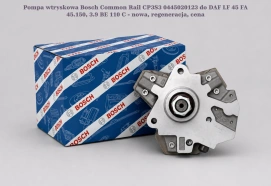 Pompa wtryskowa Bosch Common Rail CP3S3 0445020123 do DAF LF 45 FA 45.150, 3.9 BE 110 C - nowa, regeneracja, cena