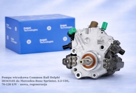 Pompa wtryskowa Common Rail Delphi 28343145 do Mercedes-Benz Sprinter, 2.2 CDI, 70-120 kW – nowa, regeneracja
