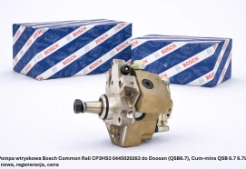 Pompa wtryskowa Bosch Common Rail CP3HS3 0445020263 do Doosan (QSB6.7), Cummins QSB 6.7 6.7L - nowa, regeneracja, cena