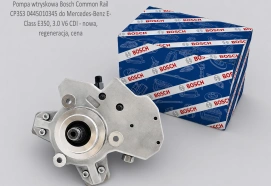 Pompa wtryskowa Bosch Common Rail CP3S3 0445010345 do Mercedes-Benz E-Class E350, 3.0 V6 CDI - nowa, regeneracja, cena