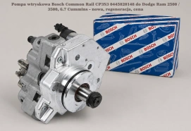 Pompa wtryskowa Bosch Common Rail CP3S3 0445020148 do Dodge Ram 2500 / 3500, 6.7 Cummins - nowa, regeneracja, cena