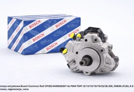 Pompa wtryskowa Bosch Common Rail CP3S3 0445020207 do MAN TGM 12/13/15/18/19/22/26.250, D0836 LFL63, 6.9 l - nowa, regeneracja, cena
