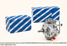 Pompa wtryskowa Bosch Common Rail CP3HS3 0445020109 do Komatsu PC210-8 - Komatsu SAA6D107E-1- nowa, regeneracja, cena