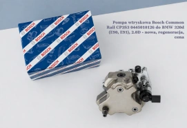 Pompa wtryskowa Bosch Common Rail CP3S3 0445010126 do BMW 320d (E90, E91), 2.0D - nowa, regeneracja, cena