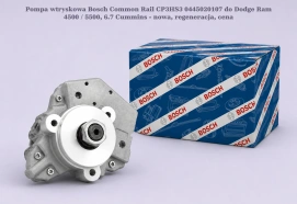 Pompa wtryskowa Bosch Common Rail CP3HS3 0445020107 do Dodge Ram 4500 / 5500, 6.7 Cummins - nowa, regeneracja, cena