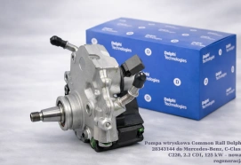 Pompa wtryskowa Common Rail Delphi 28343144 do Mercedes-Benz, C-Class C220, 2.2 CDI, 125 kW – nowa, regeneracja