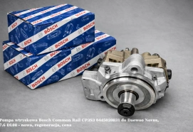 Pompa wtryskowa Bosch Common Rail CP3S3 0445020031 do Daewoo Novus, 7.6 DL08 - nowa, regeneracja, cena