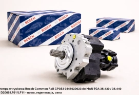 Pompa wtryskowa Bosch Common Rail CP3S3 0445020023 do MAN TGA 35.430 / 35.440 – D2066 LF01/LF11 - nowa, regeneracja, cena