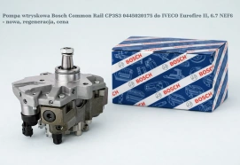 Pompa wtryskowa Bosch Common Rail CP3S3 0445020175 do IVECO Eurofire II, 6.7 NEF6 - nowa, regeneracja, cena