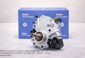 Pompa wtryskowa Common Rail Delphi 28257495 do Mercedes-Benz CLS 220 / CLS 250, 125 - 150 kW – nowa, regeneracja