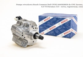 Pompa wtryskowa Bosch Common Rail CP3S3 0445020030 do GMC Savana, 6.6 V8 Duramax LLY - nowa, regeneracja, cena