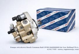 Pompa wtryskowa Bosch Common Rail CP3S3 0445020265 do New Holland TS-A, 4.5/6.7 NEF - nowa, regeneracja, cena