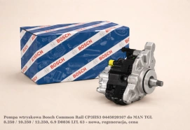 Pompa wtryskowa Bosch Common Rail CP3HS3 0445020167 do MAN TGL 8.250 / 10.250 / 12.250, 6.9 D0836 LFL 63 - nowa, regeneracja, cena