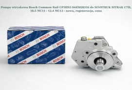Pompa wtryskowa Bosch Common Rail CP3HS3 0445020316 do SINOTRUK SITRAK C7H, 10.5 MC11 / 12.4 MC13 - nowa, regeneracja, cena