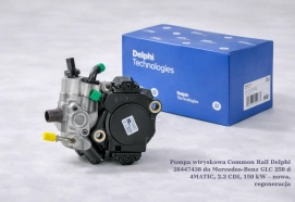 Pompa wtryskowa Common Rail Delphi 28447438 do Mercedes-Benz GLC 250 d 4MATIC, 2.2 CDI, 150 kW – nowa, regeneracja