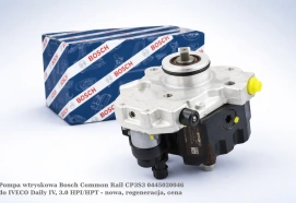 Pompa wtryskowa Bosch Common Rail CP3S3 0445020046 do IVECO Daily IV, 3.0 HPI/HPT - nowa, regeneracja, cena